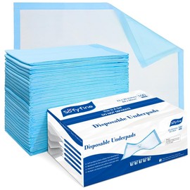 SOFYFINE 150 Count Chucks Pads Disposable 23"x36", Leakproof Adults Incontinence Bed Pads, Waterproof Underpads for Elderly, Extra Large Puppy Pee Pad, Baby Changing Liner