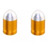 F&R NEW! VINTAGE BULLET VALVE CAPS IN GOLD USED FOR