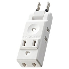 エレコム 電源タップ コンパクト 超薄型設計 4個口 ホワイト AVT-M01-24WH