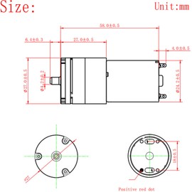 DC 6V Mini Air Pump Motor, 370 High-Power Micro Air Pump，for Aquarium Fish Tank Oxygen Circulate Sphygmomanometer Massager - (2 Pcs)