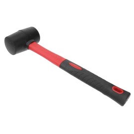 COHEALI Rubber Mallet Hammer Non Slip Handle Tool for Floor Installation and Home Use High Elasticity Double Faced Hammer for Crafts and Jewelry