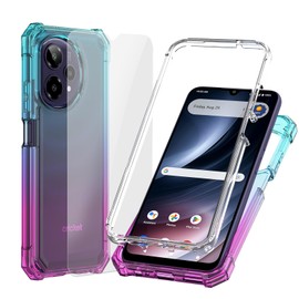 Ailiber for AT&T Motivate Pro 2 5G/Cricket Icon Pro 2026 Case-Blue Pink