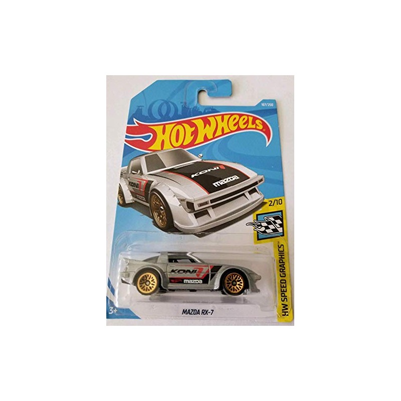Hot Wheels 2019 Mainline Hw Speed Graphics: Mazda RX-7 (Light