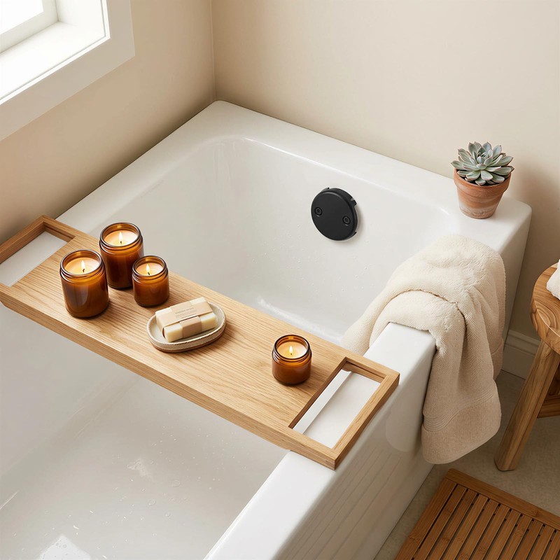 Bathtub Overflow Drain Cover 3-1/8 Inch Two Hole Tub Overflow