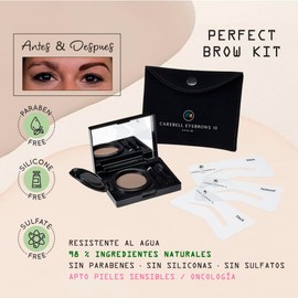 Carebell Eyebrows 10 Eyebrow Makeup (C-01 Ash Blonde) · Light Blonde, Medium Blonde, Ash Blonde & Grey
