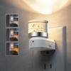 L LOHAS LED Night Lights Plug into Wall, 2 Pack