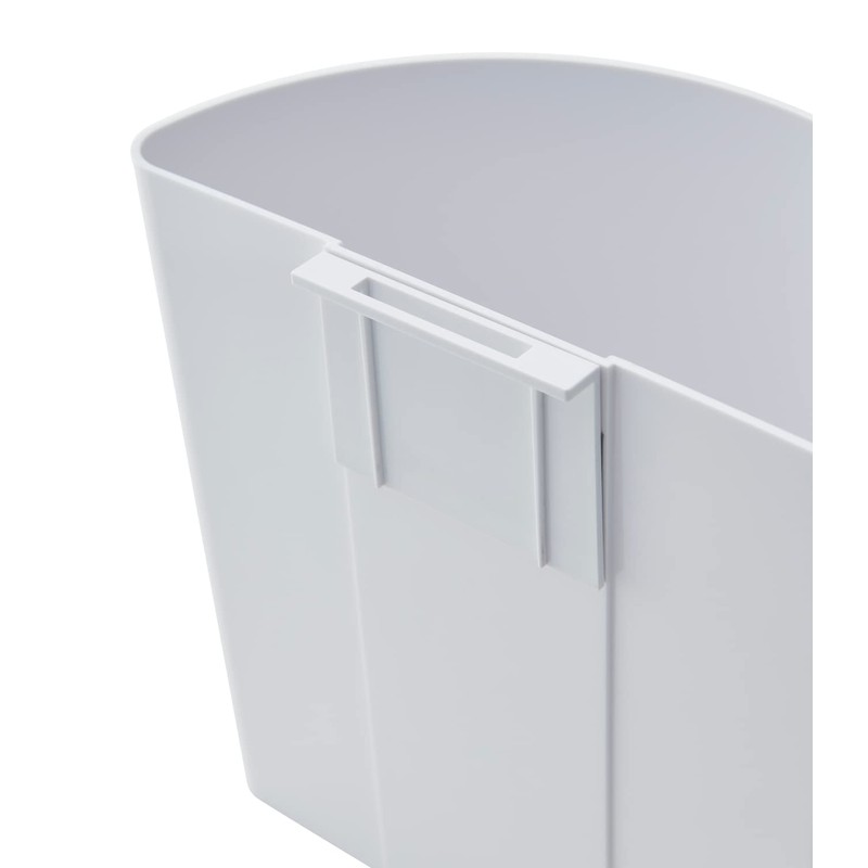 Isetou Merna Mini Trash Can with Lid, Small Storage Bin,