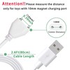 Tomatosd Magnetic USB DC Charger Cable Replacement Charging Cord-(10MM/0.39Inch)