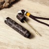 DyNamic Sniffle Bottle Spoon Bullet Ebony Portable Vial Fragrance Toothpick