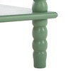 SAFAVIEH Home Collection Dilyn Sage Green 5-Tier Shelving Unit Bookshelf