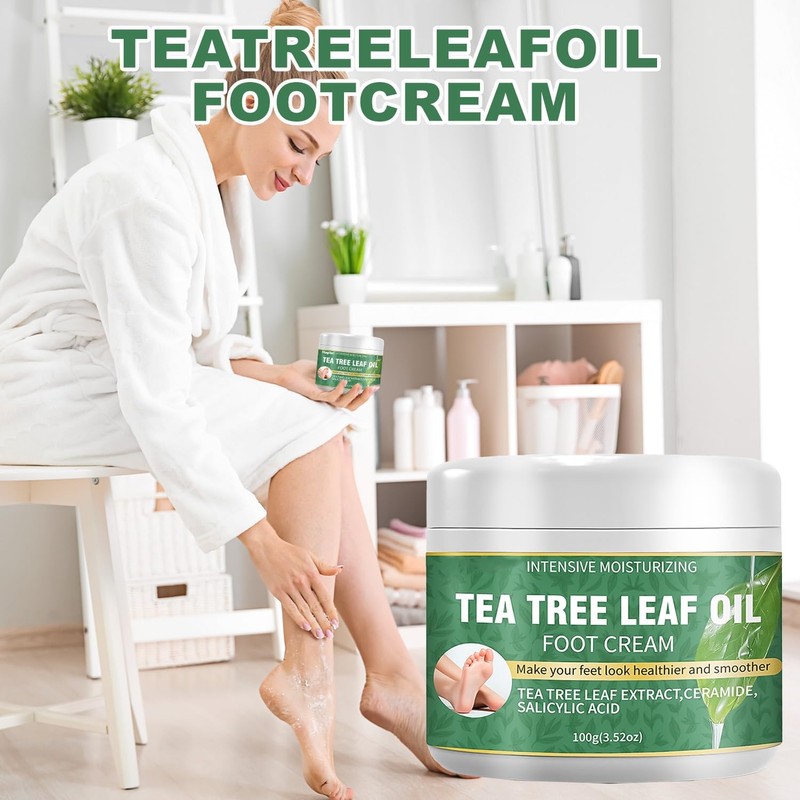 Tea Tree Oil Foot Cream,Tea Tree Foot Cream,Nourishing & Hydrating