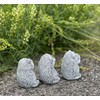 Stone and Style Stone Figurine Set of 3 Hedgehogs See