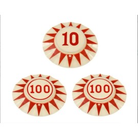 Bally HIGH DEAL Pinball Machine Pop Bumper Cap Set