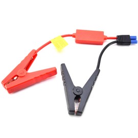 AYECEHI EC5 Booster Jumper Cables Automotive Replacement Jump Starter EC5 Connector Emergency Alligator Clip to EC5 Cable for 12V Portable Car Jump Starter 10AWG Wire