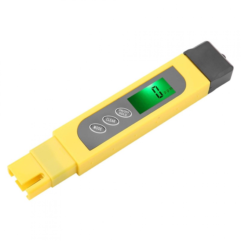 Water Testing Tool, Water Quality 0-4999PPM 3 in 1 TDS