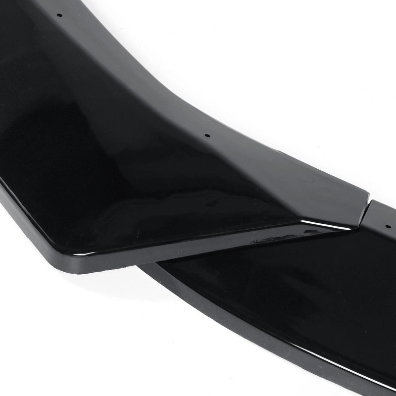 dtouch Front Bumper Lip Splitter Chin Spoiler Glo Black For