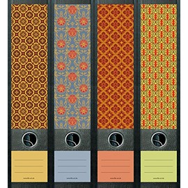 File Art AJ323 Design Labels Folder Backplates
