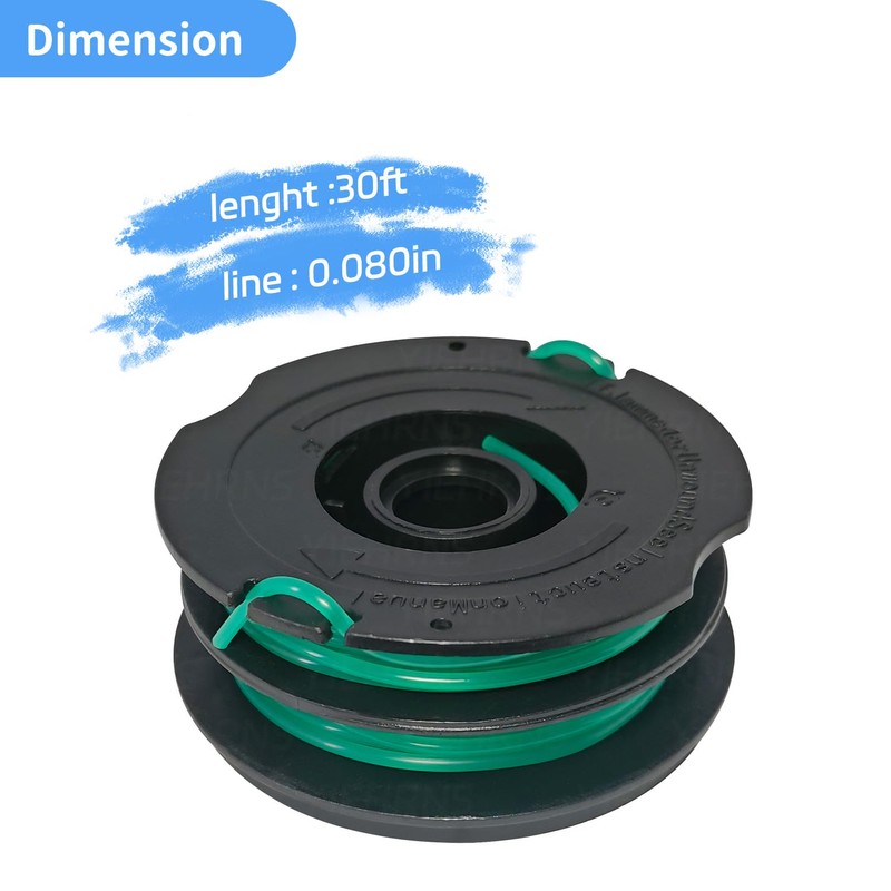 DF-080 DF-080-BKP String Trimmer Spool 0.080” x 30 ft Replacement