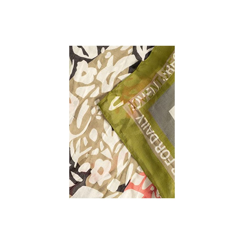 camel active Women's Fashion Scarf in High-Quality Cotton Modal Mix,