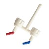 Caravan Water Tap Mixer Hot & Cold Folding Spout 12V