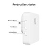 SECRUI Doorbell, Hassle-Free Install Door Bells, Wireless Range up to