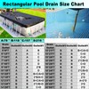 Pool Cover Automatic Drainer Kit for SIHAIAN Round and Rectangle