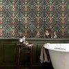 HAOKHOME Boho Peel and Stick Wallpaper Floral Removable Wall Paper