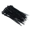 Reulin Reulin 100 Pcs Cable Ties 100 x 2.5mm Black