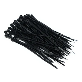 Reulin Reulin 100 Pcs Cable Ties 100 x 2.5mm Black