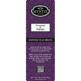 Mystix Coconut & Papaya Wax Melt, 90g