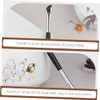 Ipetboom 6pc Eyebrow Brush Set Angled Eyeliner Concealer Makeup Brushes