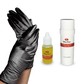 Bliss Kiss Mega Hydration Kit | Easy overnight hydration for your hands and nails (Fragrance Free, Medium)