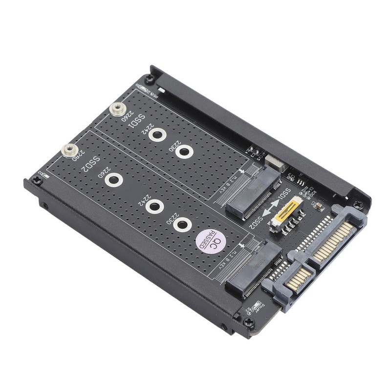 Dual NGFF B M Key M.2 SSD Card 6Gbps SATA