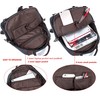 Leaper Retro Messenger Bag Canvas Crossbody Bag Shoulder Bag Travel