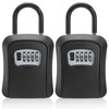 Cididu 2 Pack Key Lock Box for Outside, Wall Mount