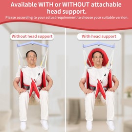 EZ Assistive Patient Lift Sling - Medical Patient Lifts Sling Without Head Support for Elderly/Disabled/Handicap Bath or Toileting,500 lbs SWL (Large, Without Head Support)