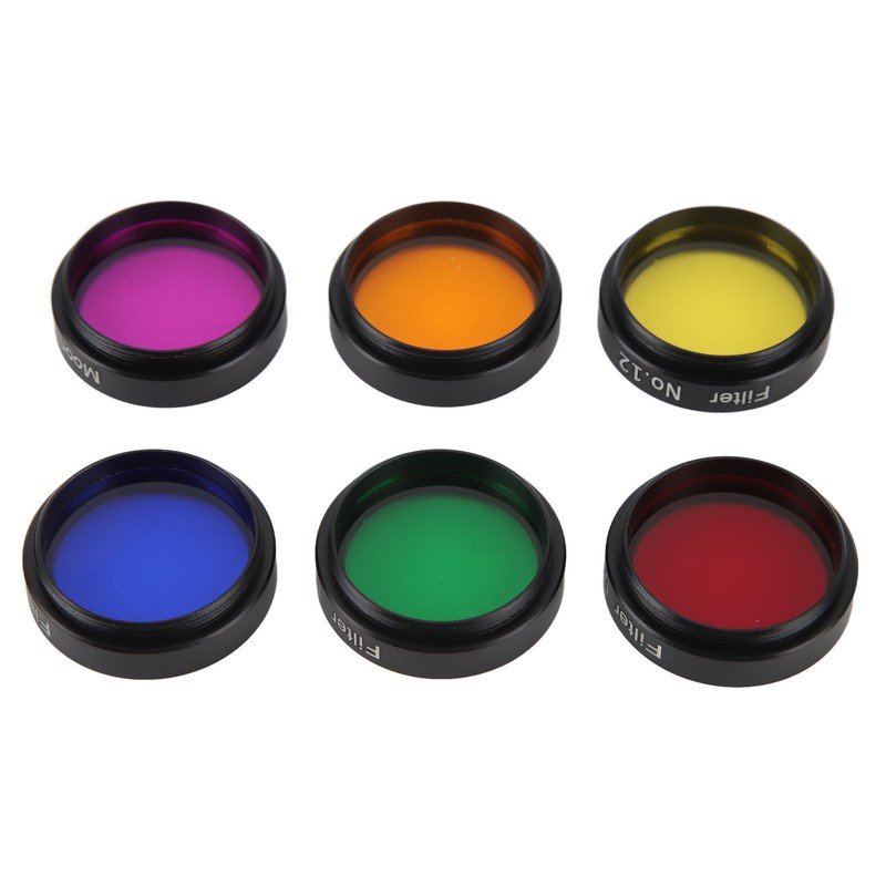 Telescope Filters 6 in 1 1.25in Compatibility Telescope Moon Filter