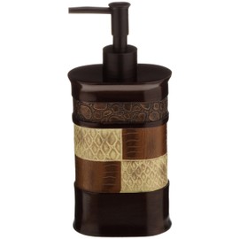 Popular Bath FBA_738980713138 Soap Dispenser/Lotion Pump, Zambia Collection, Beige