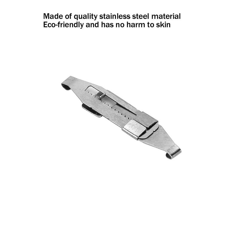 1pc Silver Ingrown Toenail Correction 17 to 22mm Adjustable Stainless