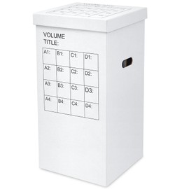 PerKoop 1 Pack Blueprint Holder Storage Organizer for Storing Poster Anchor Charts 16 Slots 25 x 14.2 x 14.2 Inch Blueprint Roll File Holder for Architectural Map School Office Home Items