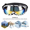 Single Layer Professional Ski Goggles Windproof Outdoor Riding UV Protection