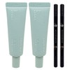 Innisfree No Sebum Blur Primer x 2 + Eyebrow Dark Brown x 2 / 이니스프리 노세범 블러 프라이머 2개+아이브로우 흑갈색 2개