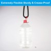 HIbbent 90'' All Metal Shower Hose, Extra Long Stainless Steel