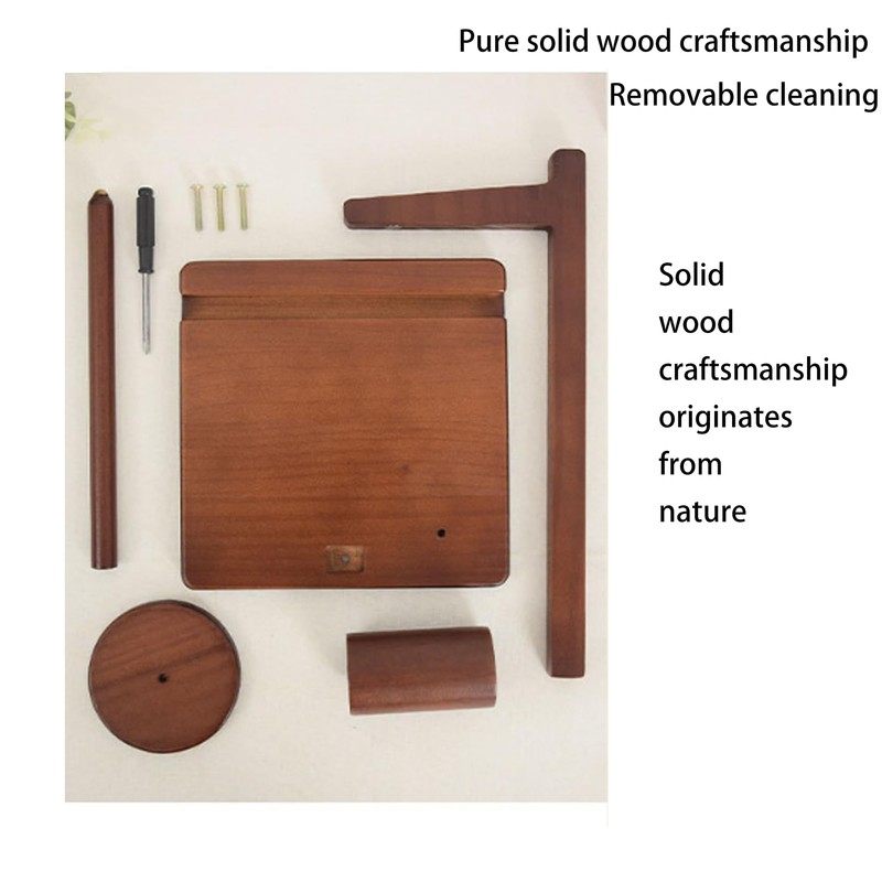 SQAQS Wood Wool Rotating Support, Strong Load Bearing, Wooden Yarn