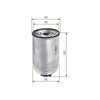 Bosch 1 457 434 408 Fuel filter