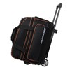 2 Bowling ball Bag with Wheels & Shoe Compartment Fits