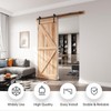 EaseLife 5.3 FT Sliding Barn Door Hardware Track Kit,Smoothly Quietly,Easy