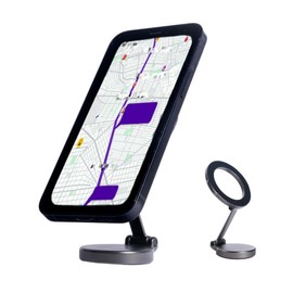 French Llama | Soporte Magnético para Celular Tablero | Imán Potente | No se desprende | Ajuste de movil Gira en su Propio Eje | Porta Celular para Auto | Soporte Celular automóvil | Mod. CG0002
