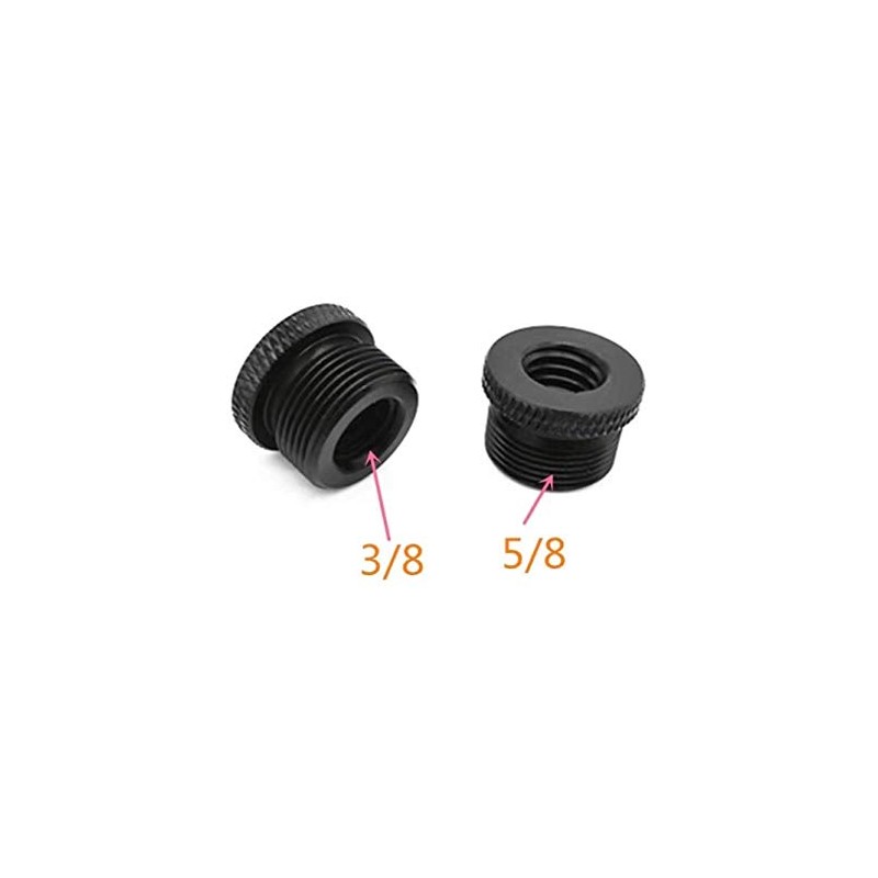 MxTong Mic Stand Adapter 3/8 Female to 5/8 Male Screw