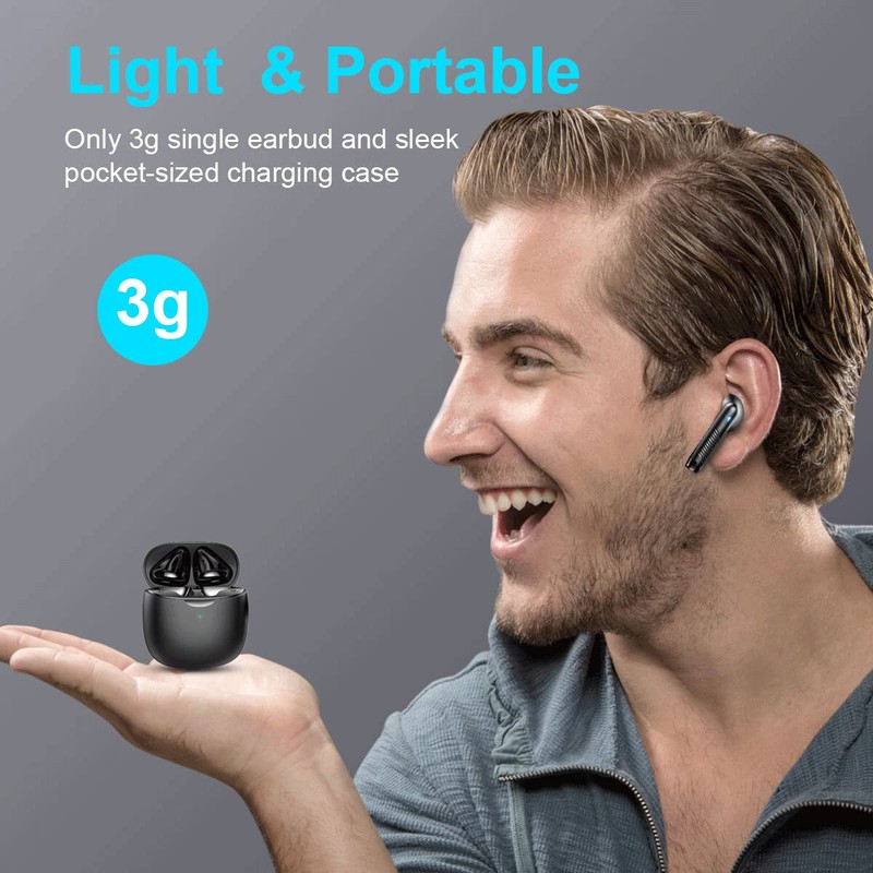 Wireless Earbuds, Bluetooth 5.4 Earbuds Stereo Bass, Bluetooth Headphones in
